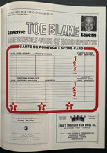 Load image into Gallery viewer, 1973 NHL Stanley Cup Finals Program Montreal Canadiens Forum Chicago Blackhawks