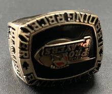 Load image into Gallery viewer, 2006 Terry Vaughn CFL Football 10K Gold Ring For All-Time Reception Record + Box