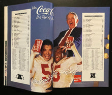 Load image into Gallery viewer, 1988 NFL Football Super Bowl XX Program Washington Redskins Denver Broncos
