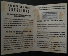 Load image into Gallery viewer, 2000/01 NBA Basketball University Booklet Schedule Toronto Raptors + Grizzlies