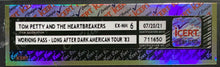 Load image into Gallery viewer, Tom Petty And The Heartbreakers Working Pass Long After Dark American Tour 83