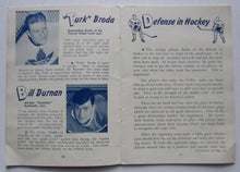 Load image into Gallery viewer, 1947-1948 Hap Day How To Play Better Hockey Booklet Quaker Oats Premium + Photos