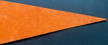 Load image into Gallery viewer, 1970's NASL Minnesota Kicks Full Size Pennant 30" Rare Orange Variation Soccer