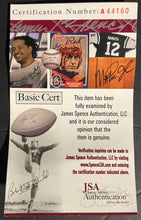 Load image into Gallery viewer, Len Dawson Kansas City Chiefs Autographed NFL Riddell Mini-Helmet Signed JSA