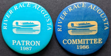 Load image into Gallery viewer, Augusta River Race VIP Badge x2 Speedboat Racing Savannah River 2nd + 3rd Year