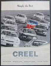 Load image into Gallery viewer, 1999 NASCAR 2nd Annual Las Vegas 400 Starting Lineup Foldout Poster Mark Martin