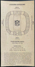 Load image into Gallery viewer, 1990 NFL Football Super Bowl XXIV Ticket San Francisco 49ers Beat Denver Broncos