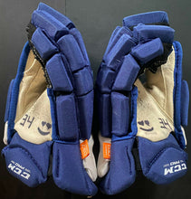 Load image into Gallery viewer, Auston Matthews Game Used Worn Hockey Gloves 2019 NHL Photo Matched + MLSE LOA