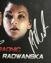 Load image into Gallery viewer, Tennis Poster Signed x4 Serena Williams + Radawanska + Roddick + Raonic  JSA