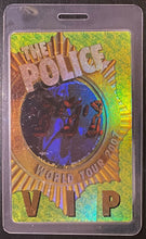 Load image into Gallery viewer, The Police 2007 Tour VIP Backstage Concert Pass LOA Unused Vintage Sting Music