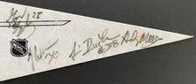Load image into Gallery viewer, 1991 Signed Vintage NHL Hockey Boston Bruins Autographed Pennant Cam Neely Retro