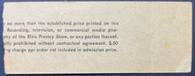 Load image into Gallery viewer, 1975 Elvis Presley Concert + Bus Ticket Stubs + Envelope Rock Pop Music Vintage