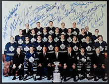 Load image into Gallery viewer, 1967 Autographed Signed Toronto Maple Leafs Stanley Cup Team Photo Hockey VTG