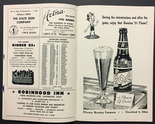 Load image into Gallery viewer, 1954 Cleveland Arena Sports Review Program Press Sports Coverage Barons vs Reds