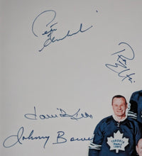 Load image into Gallery viewer, 1967 Toronto Maple Leafs 30th Anniversary Autographed Print Signed x17 NHL HOF