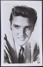 Load image into Gallery viewer, Rare C 1950's Elvis Presley B&W Photo Postcard - Toronto Studio Promo Music VTG