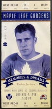 Load image into Gallery viewer, 1998 NHL Hockey Final MLG Season Toronto Maple Leafs Full Ticket Busher Jackson