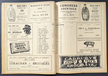 Load image into Gallery viewer, 1937 Montreal Canadiens Home Opener Game Hockey Program Forum Chicago Blackhawks