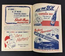 Load image into Gallery viewer, 1953 New York Yankees Program MLB Baseball vs Chicago White Sox Mickey Mantle