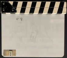 Load image into Gallery viewer, 1994 Johnny Mnemonic Clapper Board Film Slate Robert Longo Keanu Reeves Movie