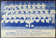 Load image into Gallery viewer, 1942 Who’s Who In MLB Program Team Photos 1941 New York Yankees Brooklyn Dodgers