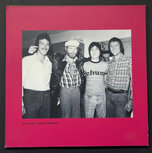 Load image into Gallery viewer, 1976 Mike Love Beach Boys Dry Mounted Photo Hung at CHUM Radio + Concert Ticket