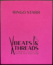 Load image into Gallery viewer, 2023 Ringo Starr Autographed Book Beats & Threads Limited Signed Edition Beatles