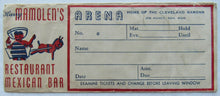 Load image into Gallery viewer, 1955 Cleveland Barons AHL Hockey Game Ticket Stubs with Original Envelope