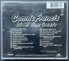 Load image into Gallery viewer, Connie Francis Autographed CD Booklet Signed Country Music CD Included