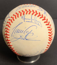 Load image into Gallery viewer, 1997 Atlanta Braves Team Signed Rawlings Baseball 23 Autos Maddux Smoltz JSA LOA