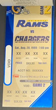 Load image into Gallery viewer, 1999 St. Louis Rams Full Promo Season Ticket Book Kurt Warner 1st Start NFL