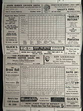 Load image into Gallery viewer, 1937 Tiger Stadium MLB Baseball Scorecard Program Tigers vs Chicago White Sox