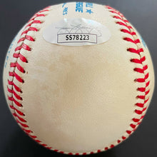 Load image into Gallery viewer, Jim Abbott Autographed American League Rawlings Baseball Signed Yankees JSA