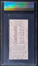 Load image into Gallery viewer, 1969 Montreal Expos 1st MLB Season Home Game Ticket Jarry Park Baseball Vintage