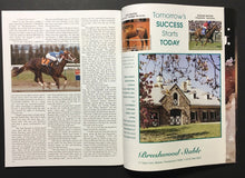 Load image into Gallery viewer, 2004 Belmont Stakes Program Autographed Smarty Jones Jockey Stewart Elliott