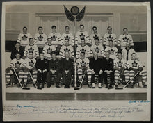 Load image into Gallery viewer, 1941-42 Toronto Maple Leafs Stanley Cup Type 1 Turofsky Team Photo NHL Hockey