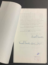 Load image into Gallery viewer, 1974-78 NHL Contract Toronto Maple Leafs Goalie Ed Johnston