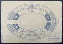 Load image into Gallery viewer, 1936 Berlin Summer Olympics Jesse Owens Gold Medal Ticket 4x100 Relay Record LOA