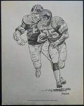 Load image into Gallery viewer, 1981 Washington Redskins Shell Oil NFL Football Prints x7 Different Vintage