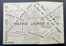 Load image into Gallery viewer, 1973-74 Wilfred Laurier University Yearbook Neil Young Rush Joni Mitchel Picture