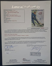 Load image into Gallery viewer, 1968 Maple Leaf Gardens New York Rangers Autographed x7 Program Signed HOF JSA