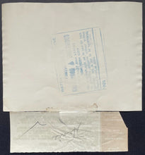 Load image into Gallery viewer, 1928 Type 1 Action Photo Sonja Henie Figure Skating Champion Historical LOA VTG