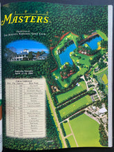 Load image into Gallery viewer, 1996 Masters Golf Tournament Program Nick Faldo Wins PGA Vintage Augusta