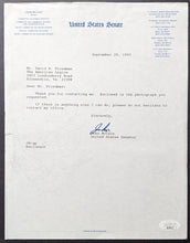 Load image into Gallery viewer, 1992 John McCain Autographed Signed United States Senate Letterhead JSA COA VTG