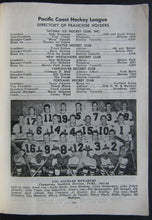 Load image into Gallery viewer, 1949 Hendy Hockey Guide Rules Records and Schedule + Who's Who in Hockey NHL