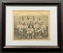Load image into Gallery viewer, 1874 Historic Maple Leaf Baseball Club Of Guelph Team Photo Harpers Weekly News