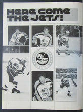 Load image into Gallery viewer, 1981-1982 Season Vintage NHL Hockey Winnipeg Jets Magazine Dave Babych on Cover