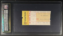 Load image into Gallery viewer, 1975 Elvis Presley Concert Ticket Stub Cleveland Coliseum Ohio Vintage iCert 6