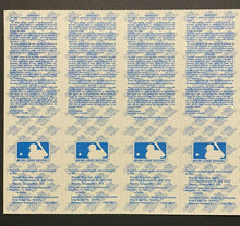 Load image into Gallery viewer, 1989 MLB Baseball Toronto Blue Jays World Series Phantom Tickets Strip of 4