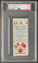 Load image into Gallery viewer, 1972 Summit Series Game 2 Ticket Team Canada vs USSR Hockey Toronto PSA Good 2